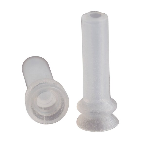 Fipa Bellows vacuum cup diam. 5 mm, Silicone transparent 23.005.181.2 - main